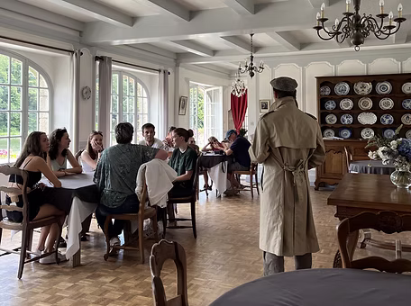cluedo géant cluedo géant à Fouesnant au Manoir du Stang